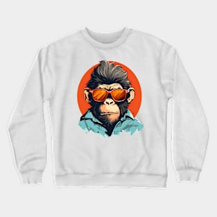 Monkey business is the best business Crewneck Sweatshirt